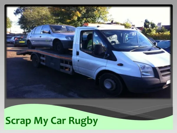 Scrap My Car Rugby