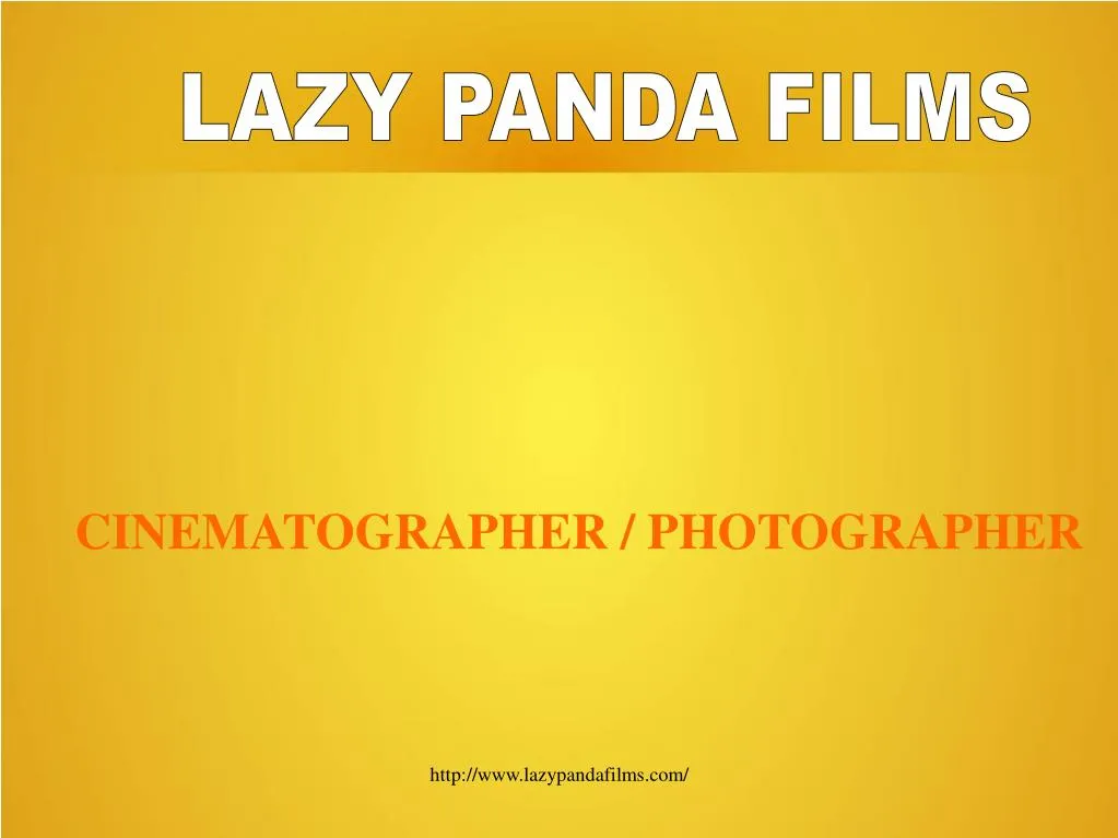 lazy panda films
