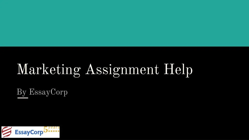 marketing assignment help