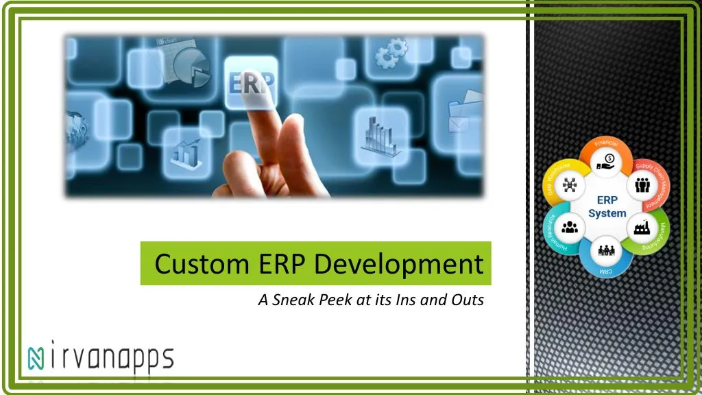 custom erp development