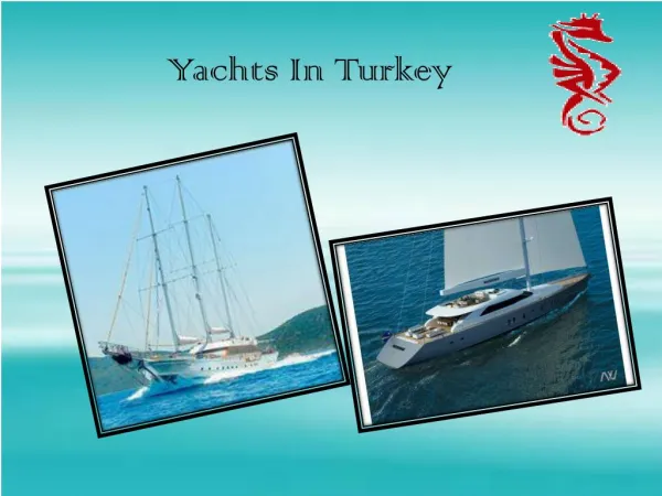 Yachts turkey