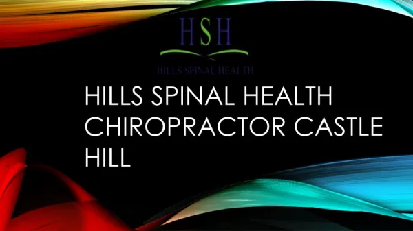 Health Chiropractor Castle Hill