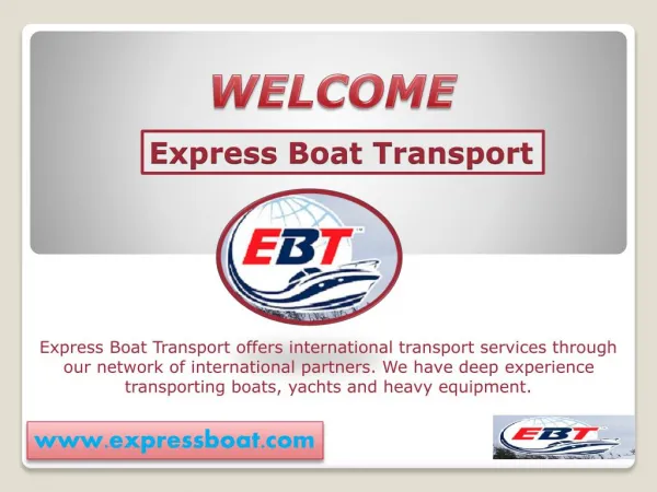 Express Boat Transport