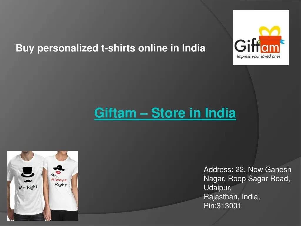 buy personalized t shirts online in india