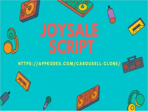 Joysale - Best Carousell clone Script And Best Letgo Clone Script