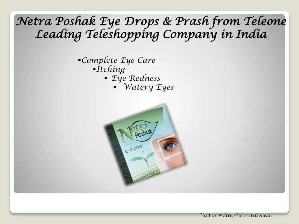 netra poshak eye drops prash from teleone leading