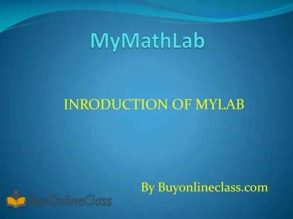 MyMathLab