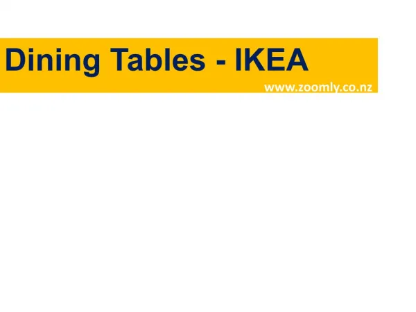 Buy Dining Table Online NZ