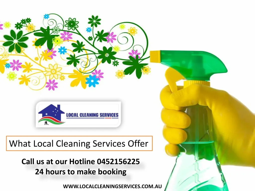 what local cleaning services offer