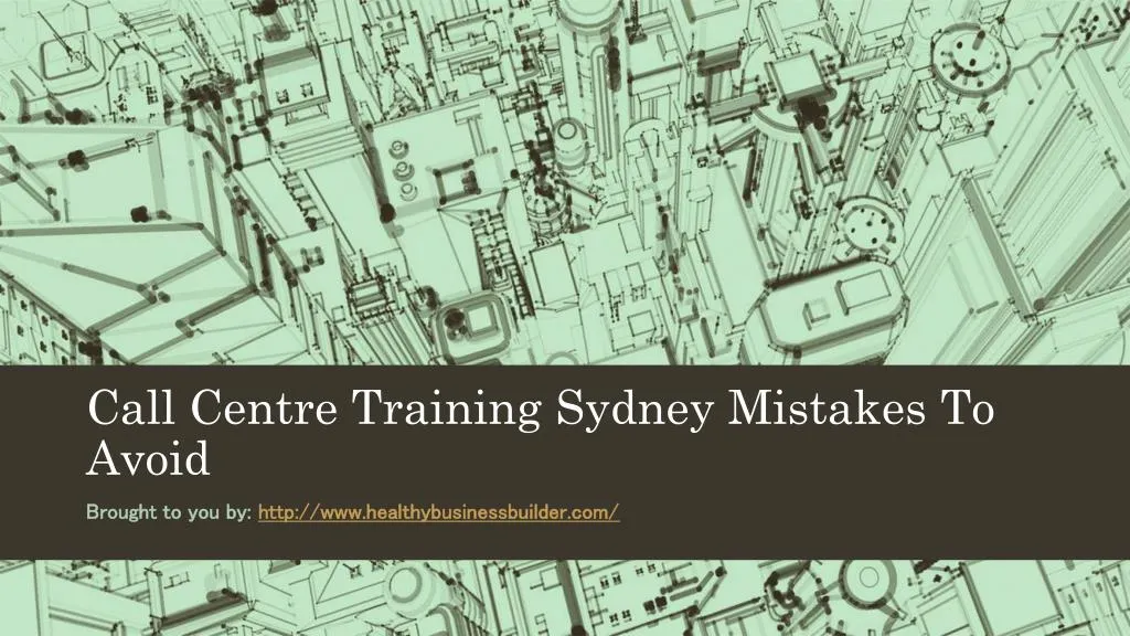 call centre training sydney mistakes to avoid