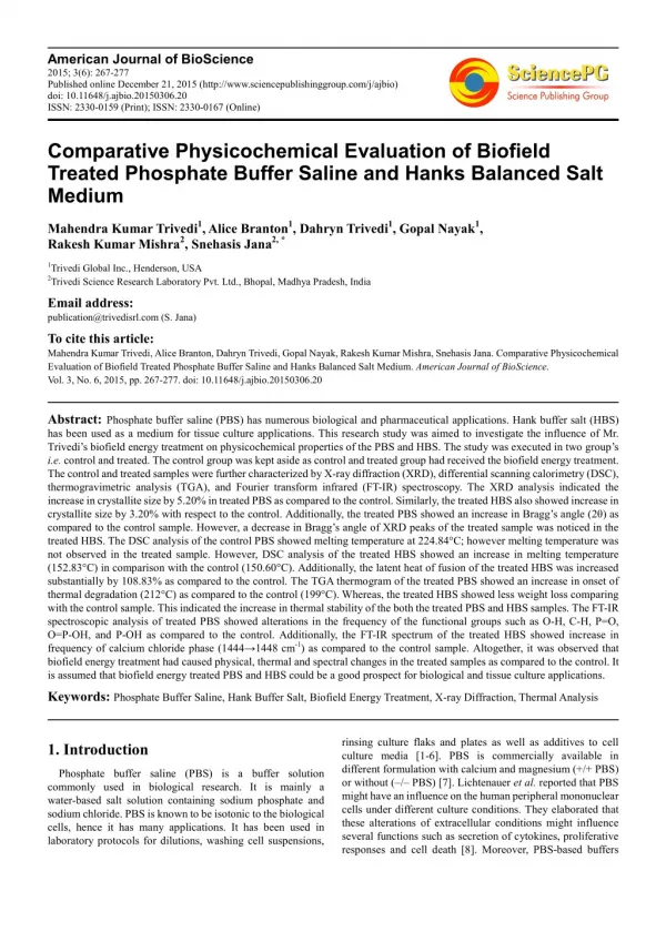 american journal of bioscience 2015