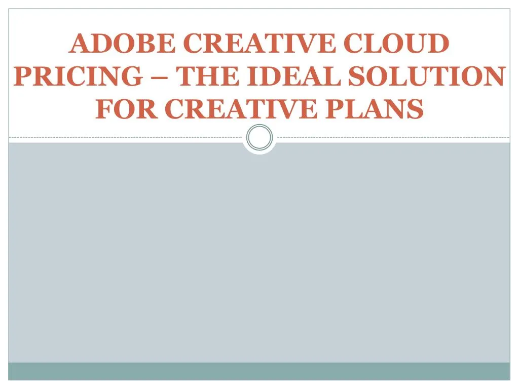 adobe creative cloud pricing the ideal solution for creative plans