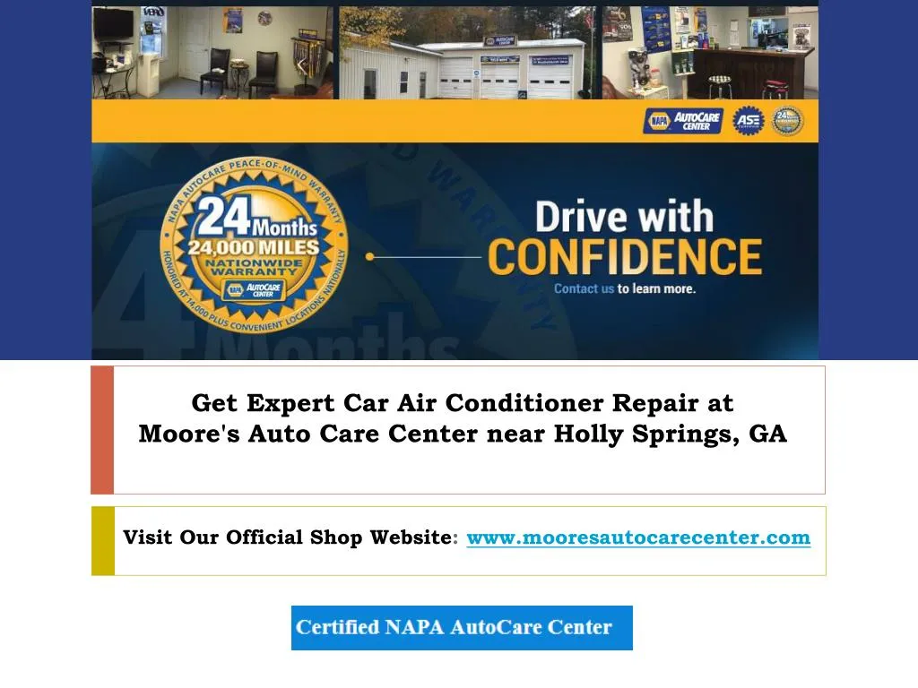 get expert car air conditioner repair at moore s auto care center near holly springs ga