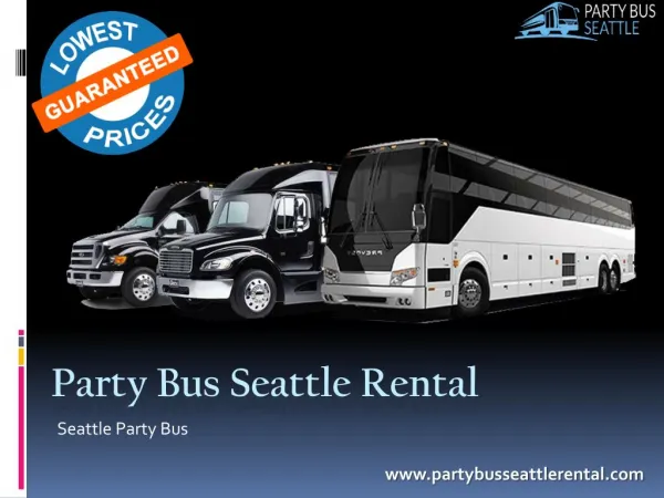 Party Bus Seattle Rental
