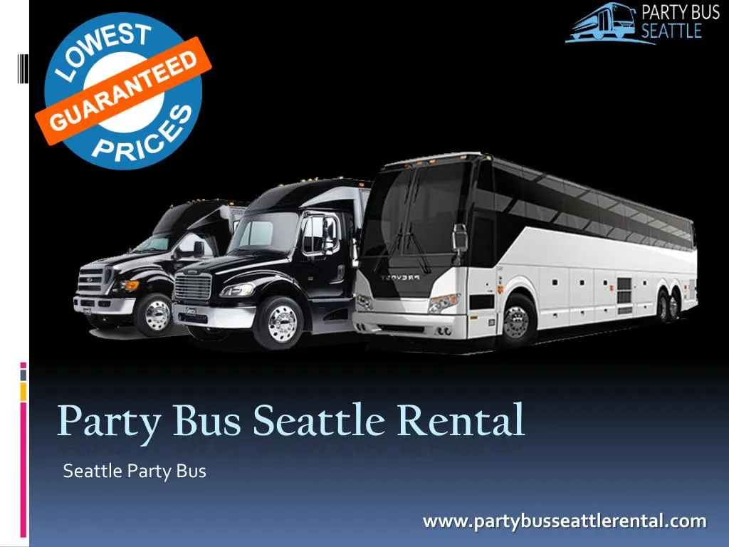 seattle party bus