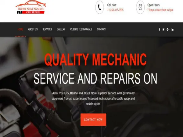 Auto Repair kelownamobilemechanics