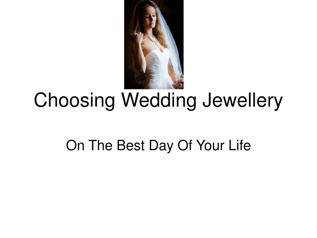choosing wedding jewellery