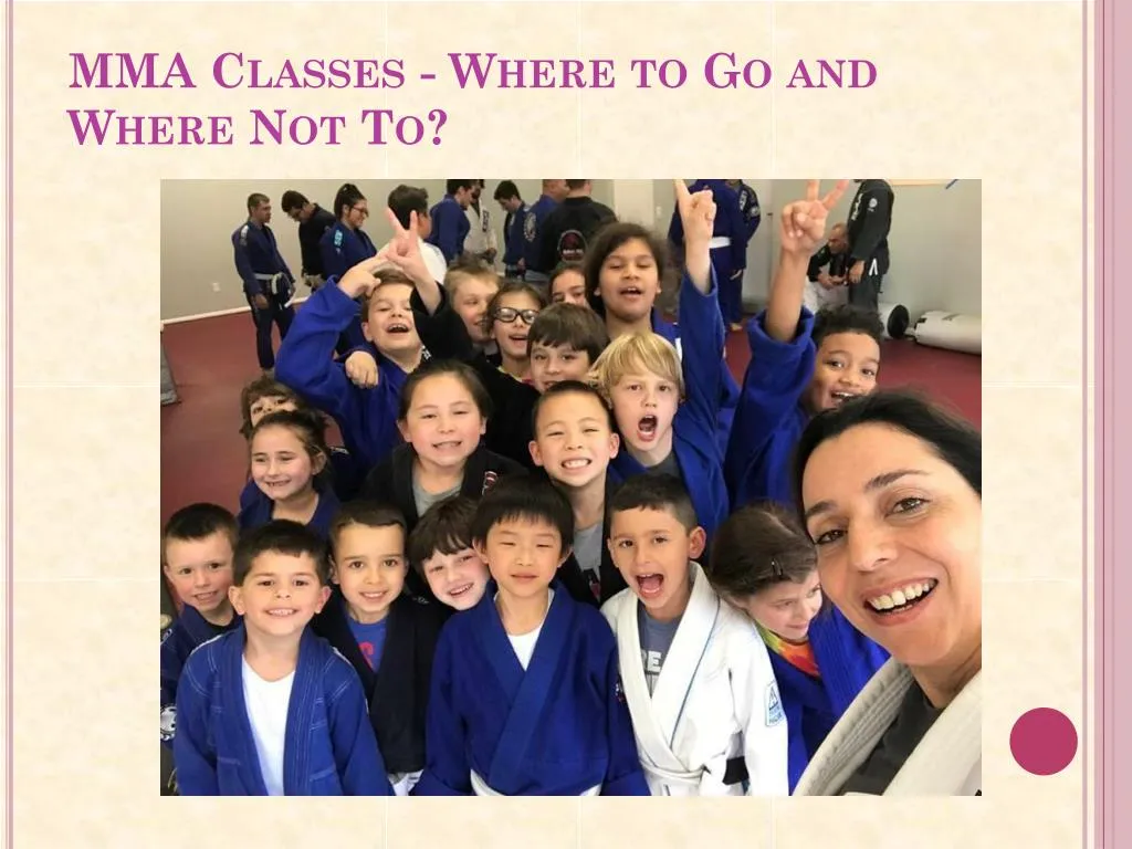 mma classes where to go and where not to