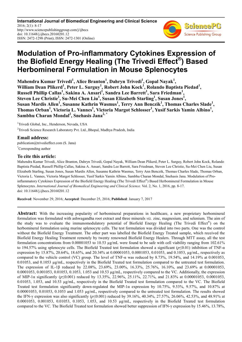 international journal of biomedical engineering