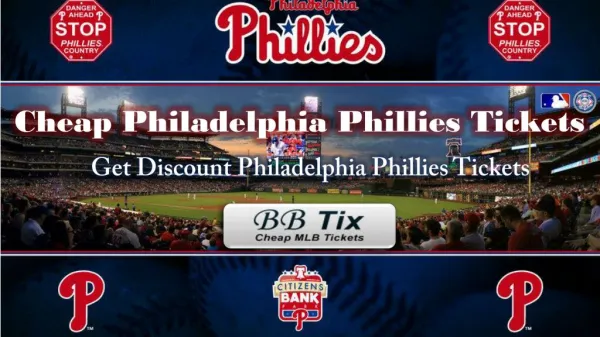 Philadelphia Phillies Tickets Discount Coupon