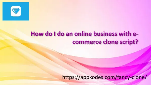 How to make E-commerce website clone with appkodes