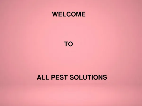 Choosing An Eco Friendly Pest Control Solutions