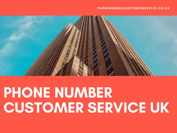 Phone number customer service UK