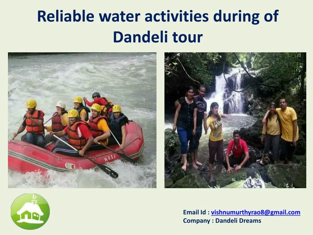 reliable water activities during of dandeli tour
