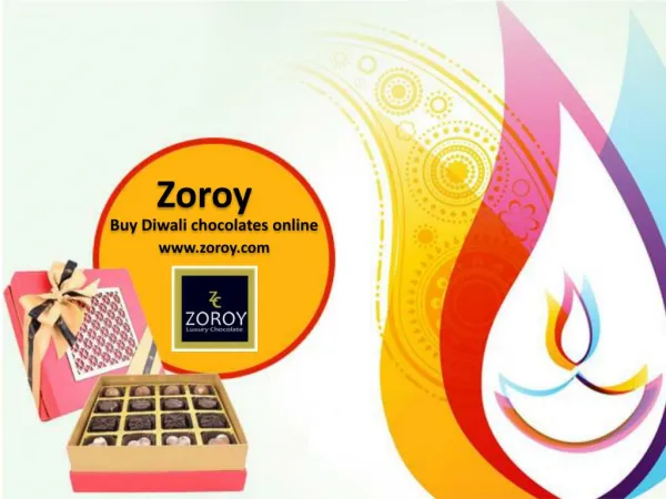 Buy Affordable Diwali Chocolates Gifts Online @ Zoroy
