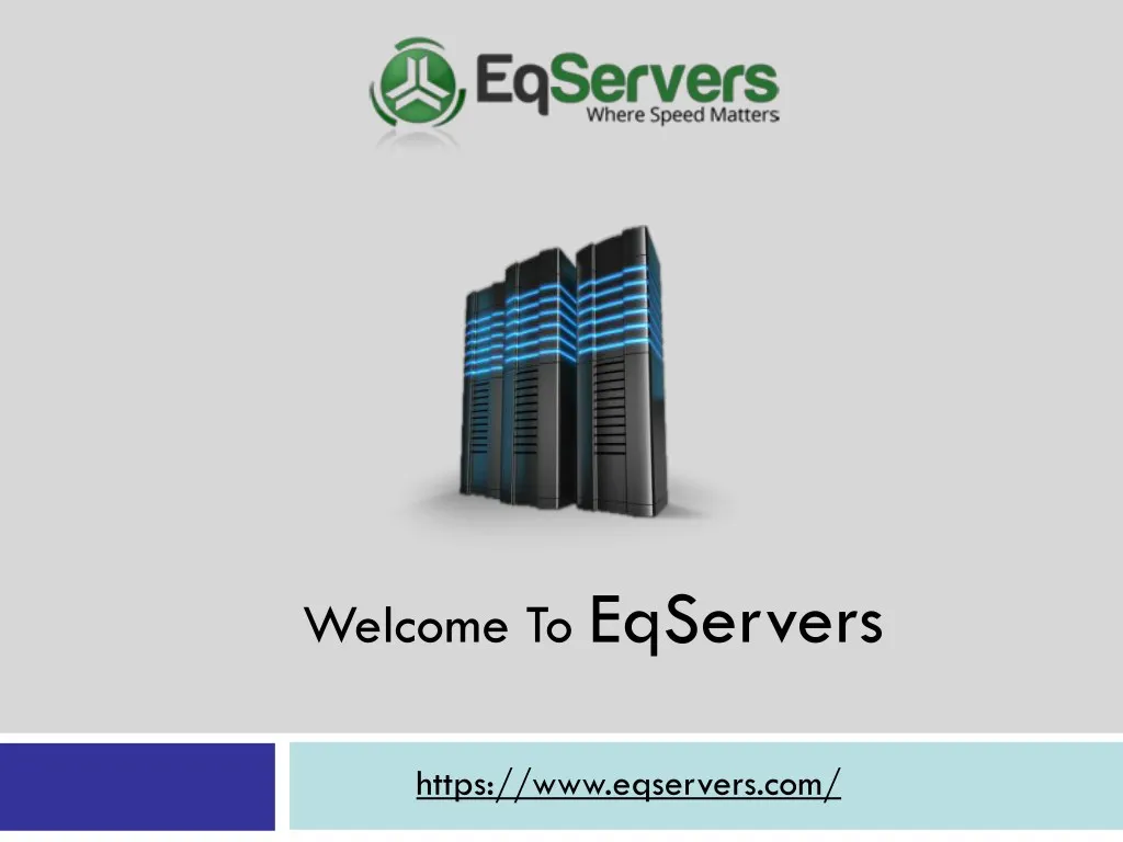 welcome to eqservers