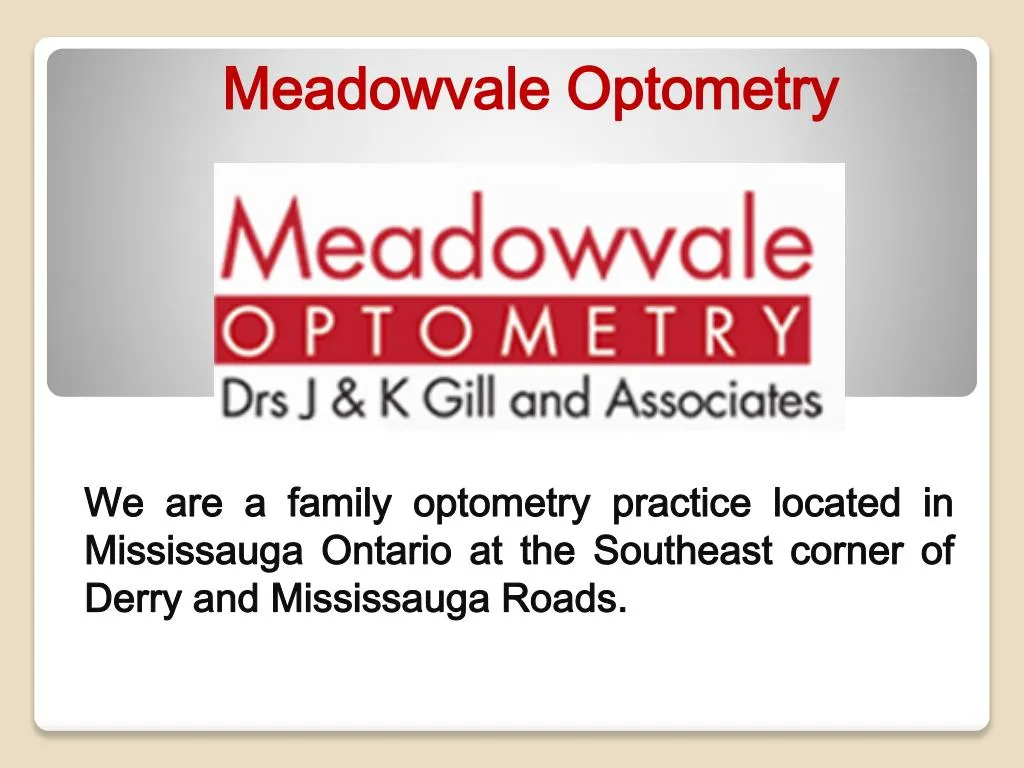 meadowvale optometry