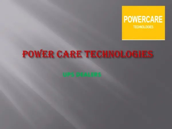 Power Care Technologies