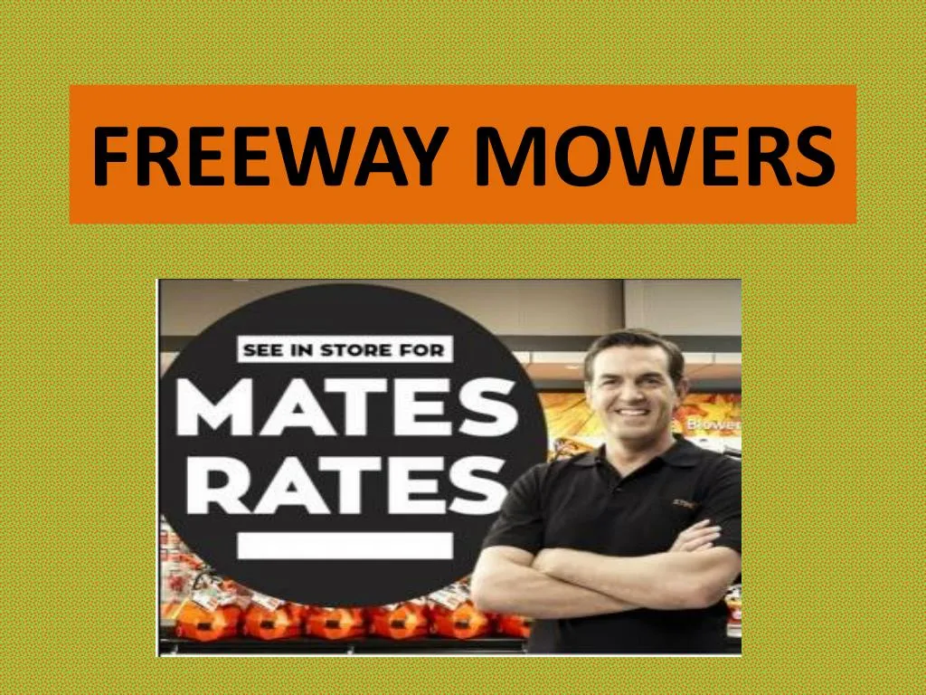 freeway mowers