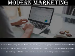 Modern Marketing 360 - Digital Marketing Professionals - slide 1