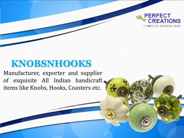 Hand Painting Ceramic Knobs Manufacturer - Knobsnhooks