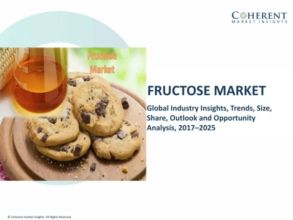 Fructose Market - Industry Trends, Outlook, Regulatory Bodies & Regulations and Key Market Players 2025