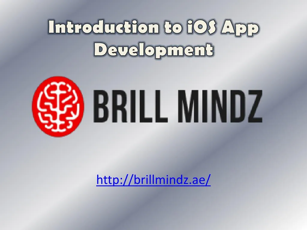 introduction to ios app development