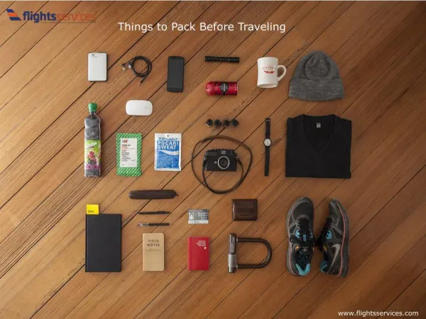 Things to Pack Before Traveling