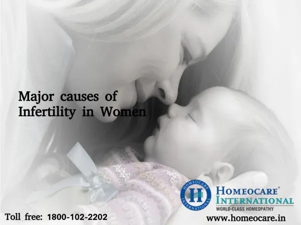 Major causes of Infertility in Women
