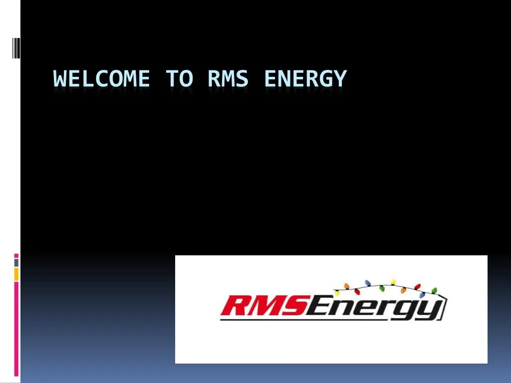 welcome to rms energy