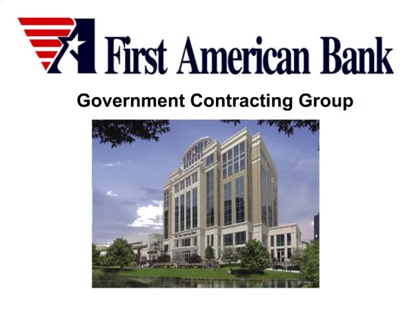 Government Contracting Group