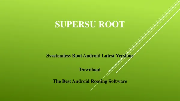 Easiest way to root any Android device