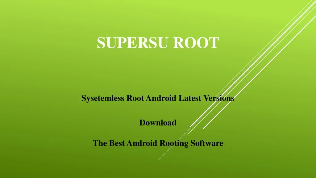 supersu root