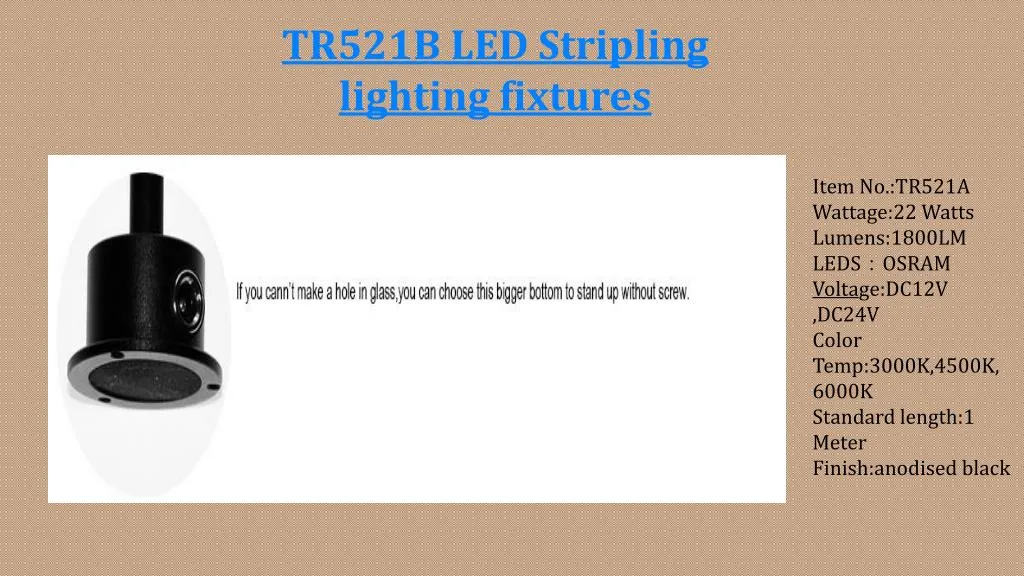 tr521b led stripling lighting fixtures