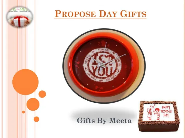 Online Propose Day Gifts