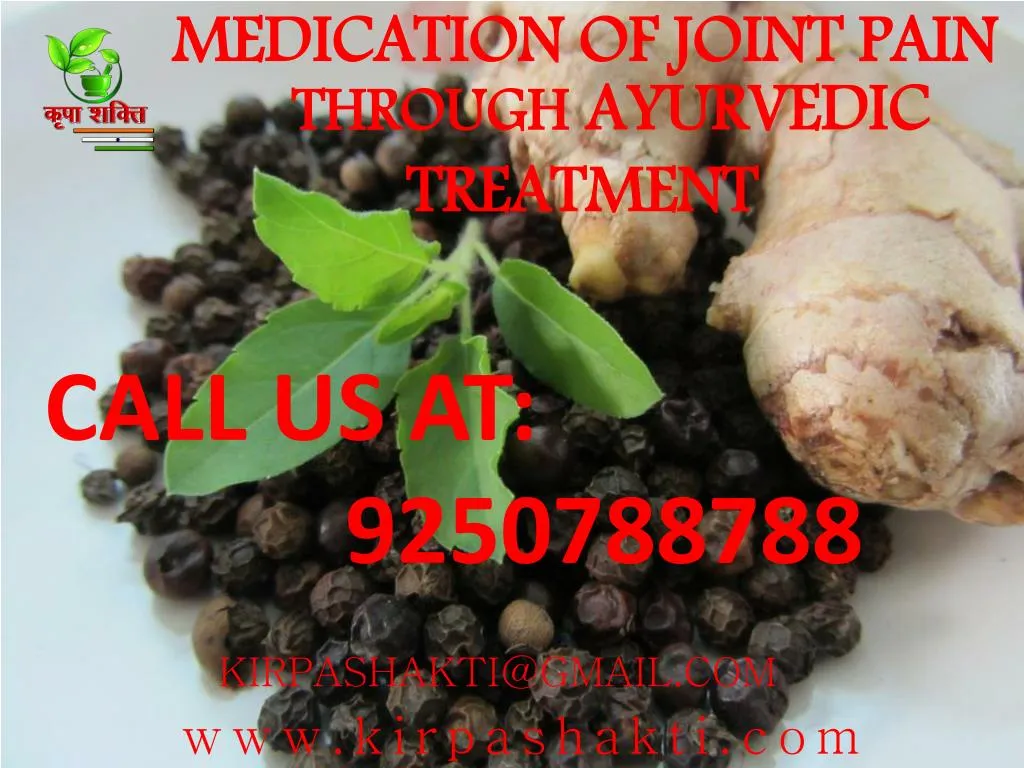 medication of joint pain