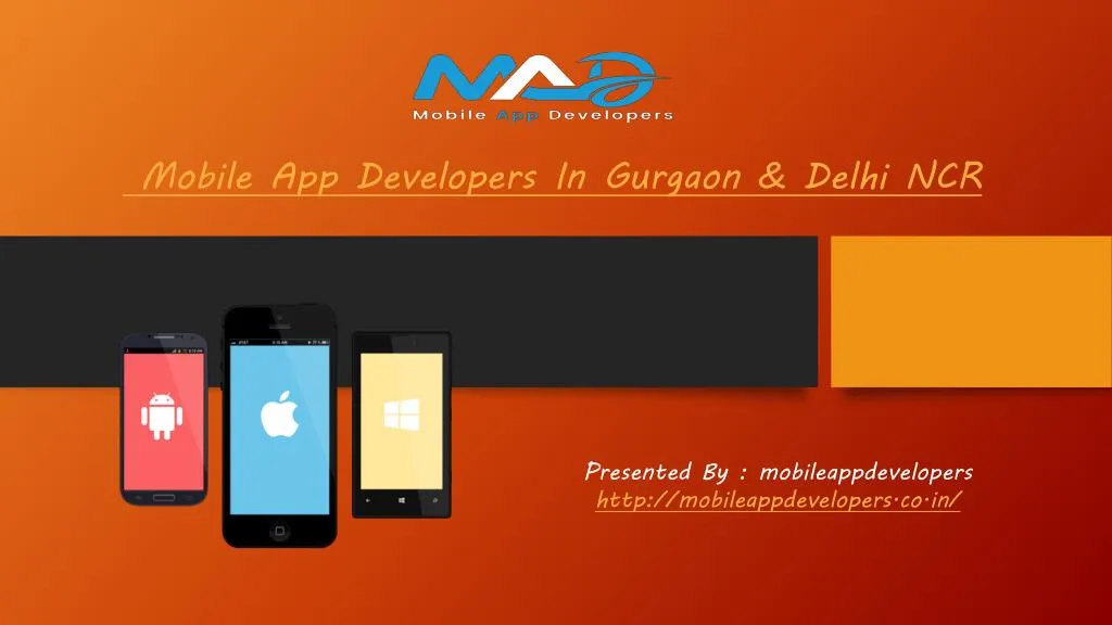 mobile app developers in gurgaon delhi ncr