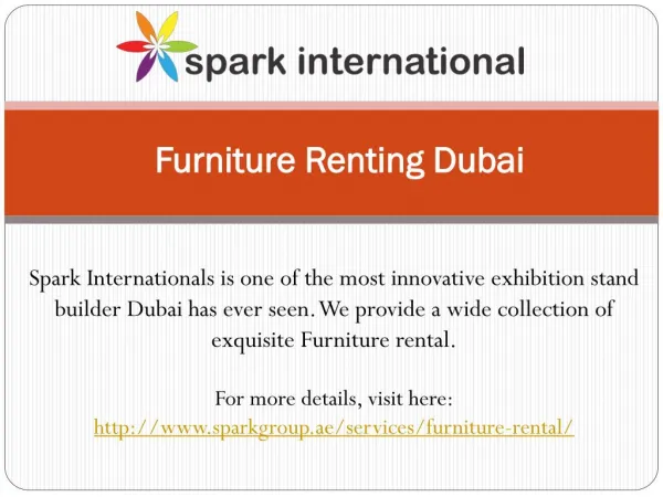 Furniture renting Dubai