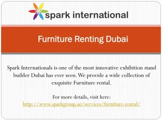 Furniture renting Dubai - slide 1