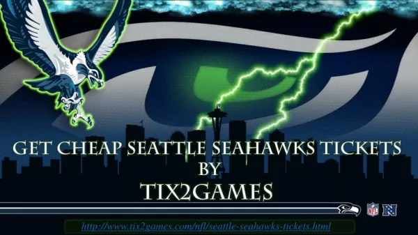 Seattle Seahawks Tickets on Discount Price